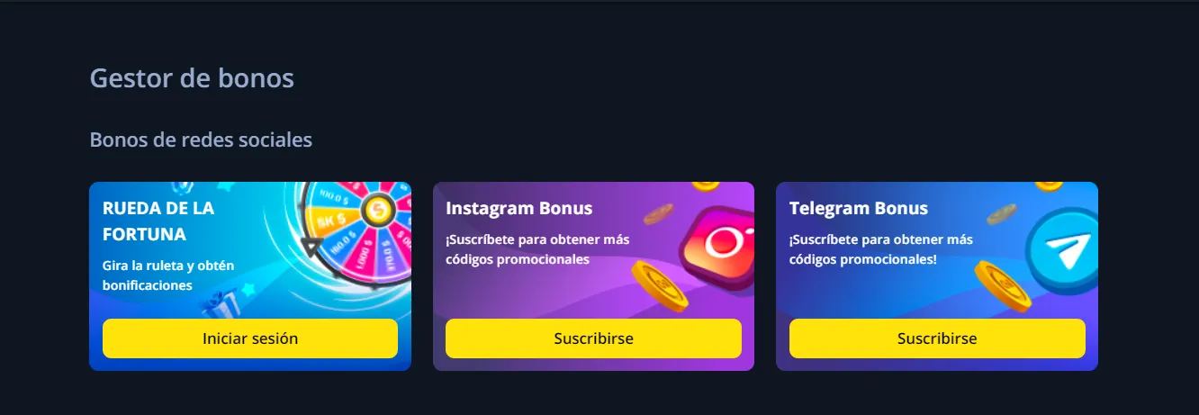bonos de casino